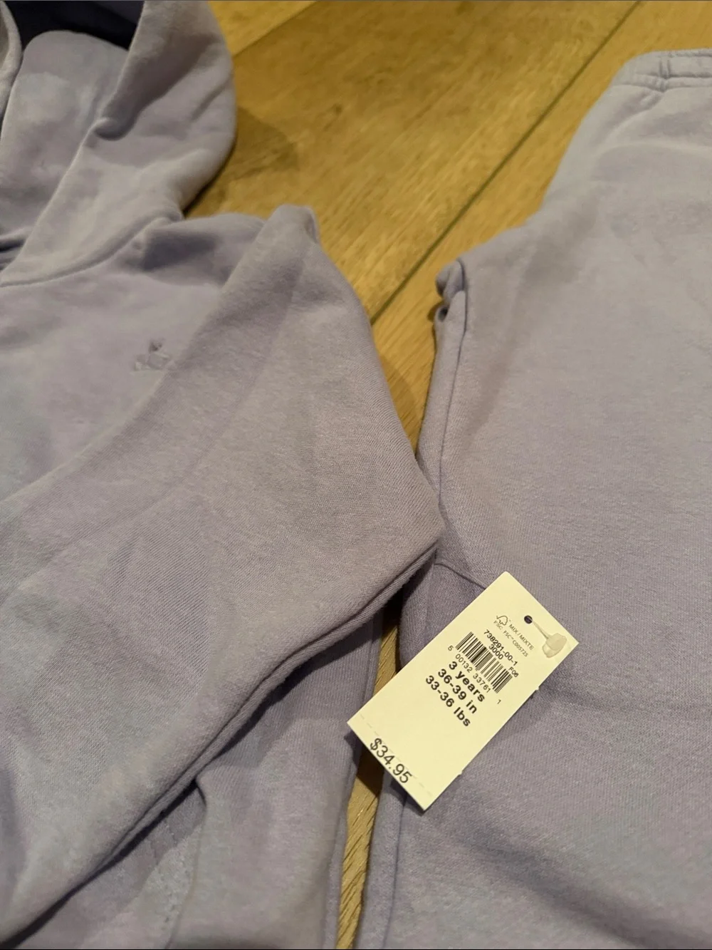 GAP cozy lavender